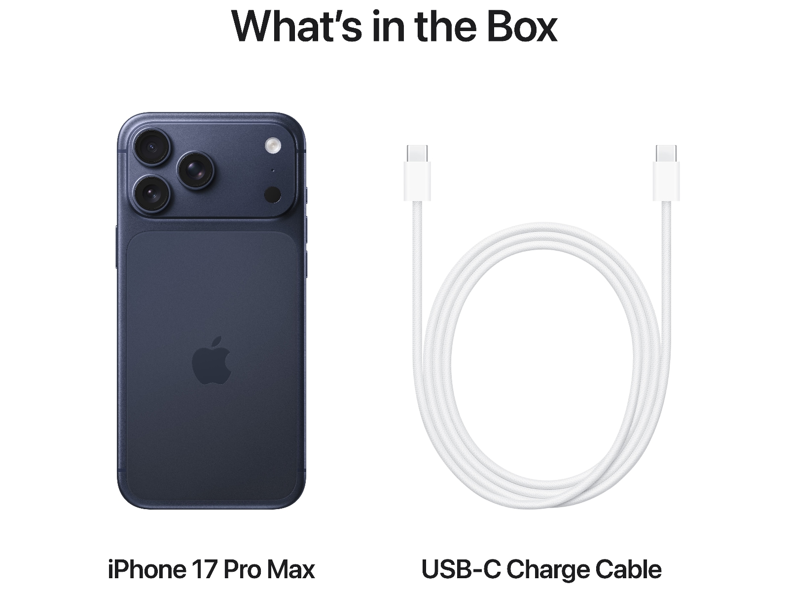 iPhone 17 Pro Max 1TB (dypblå) Mobiltelefoner