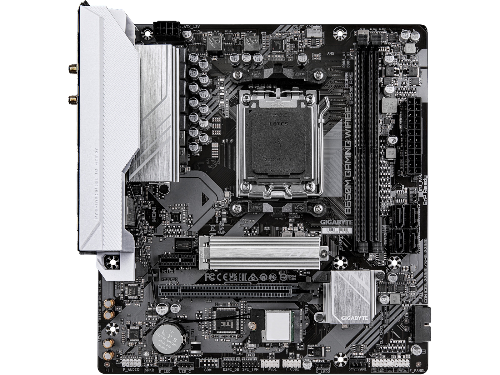 Gigabyte B650M GAMING WIFI6E Hovedkort AMD Socket