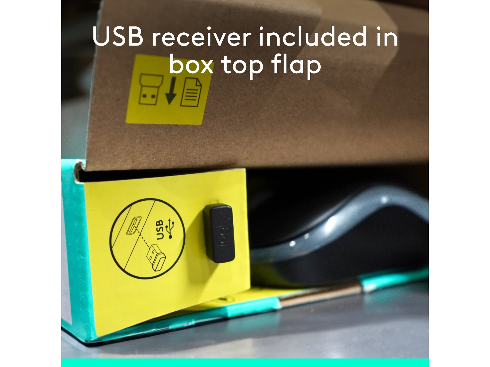 Logitech MK295 Silent Wireless Combo - GRAPHITE Mus & tastatur -kombipakker