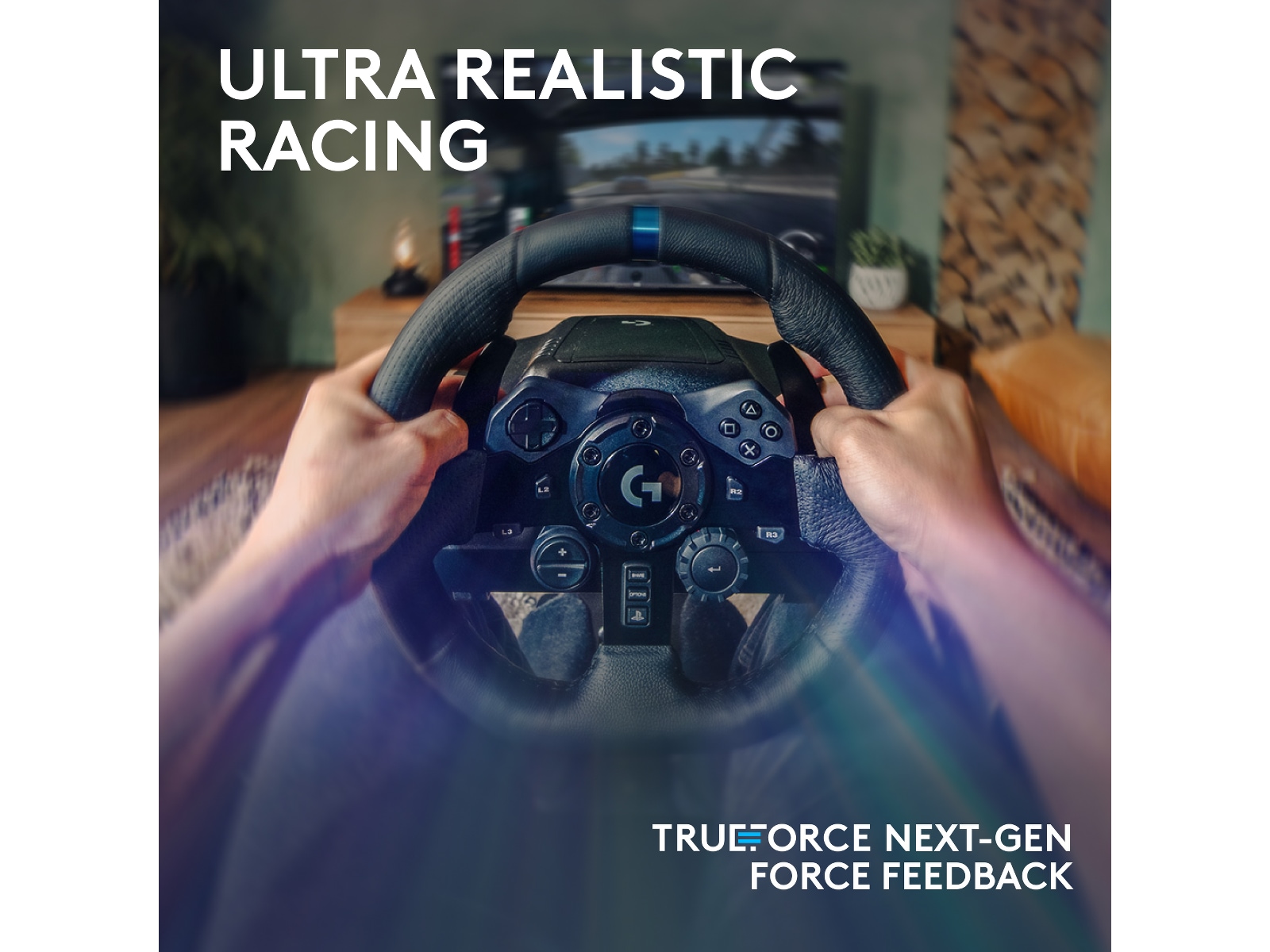 Logitech G923 og Driving Force Shifter Bundle Ratt & pedaler