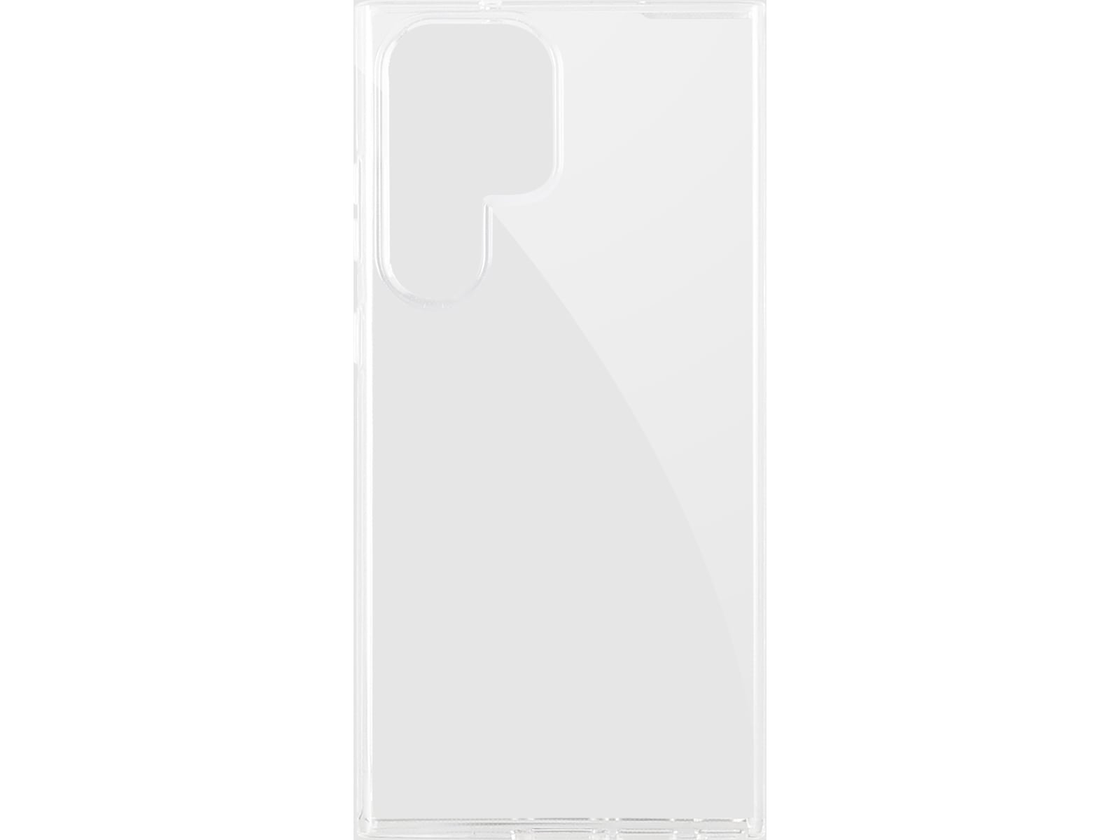 iiglo Galaxy S23 Ultra Silikondeksel (gjennomsiktig) Deksel til mobiltelefon