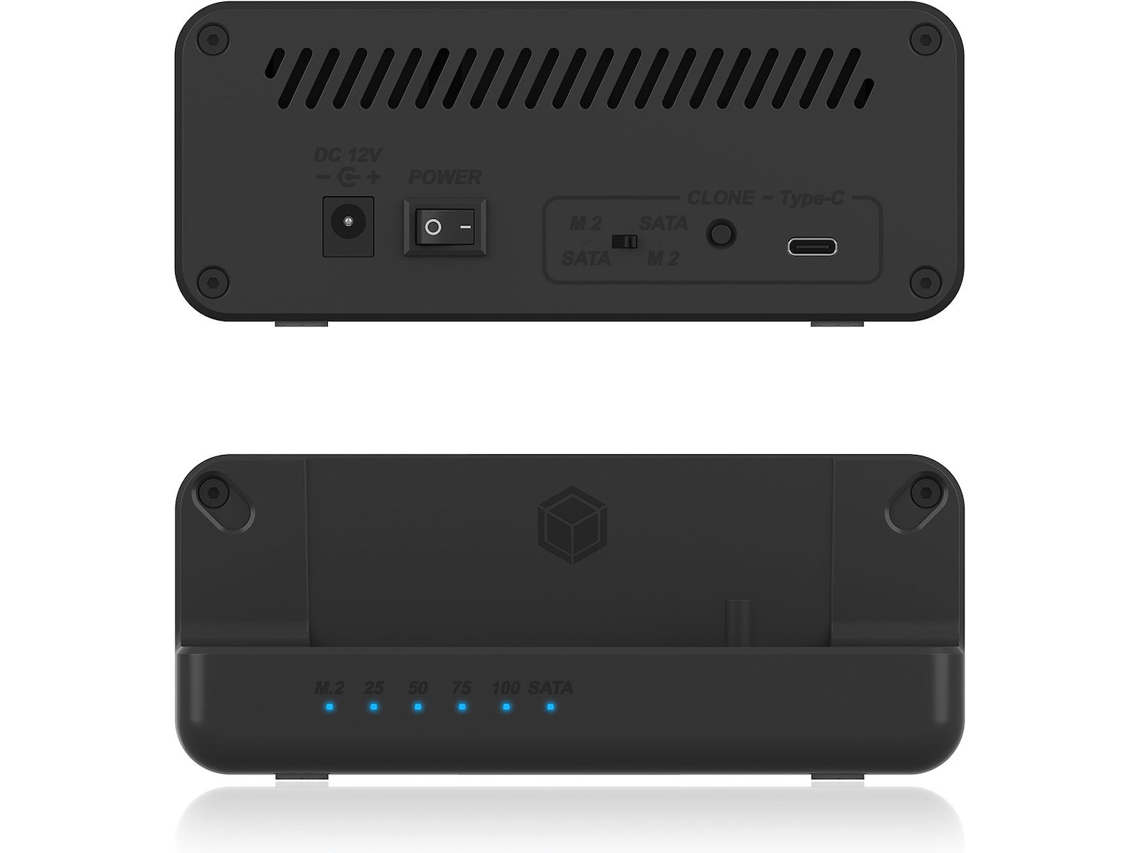 Icy Box IB-2914MSCL-C31 Type-C Dock Dokkingstasjoner