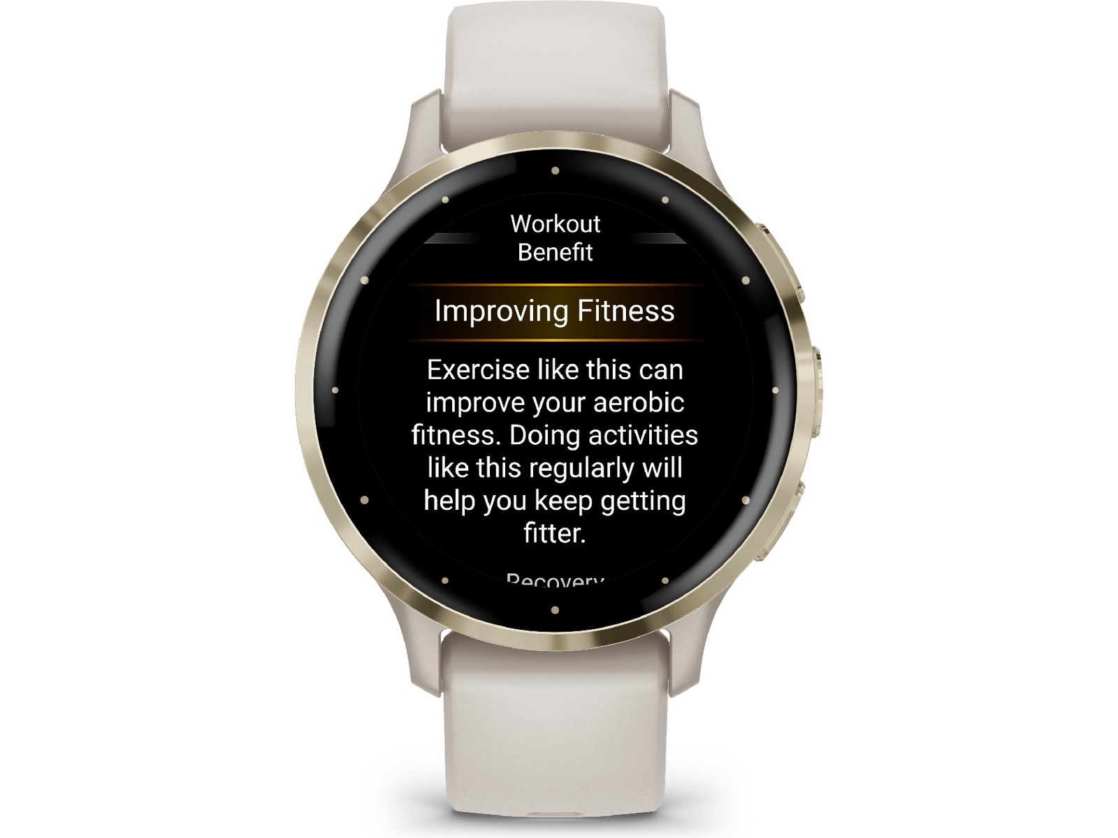 Garmin Venu 3S 41mm GPS (ivory/soft gold) Smartklokker