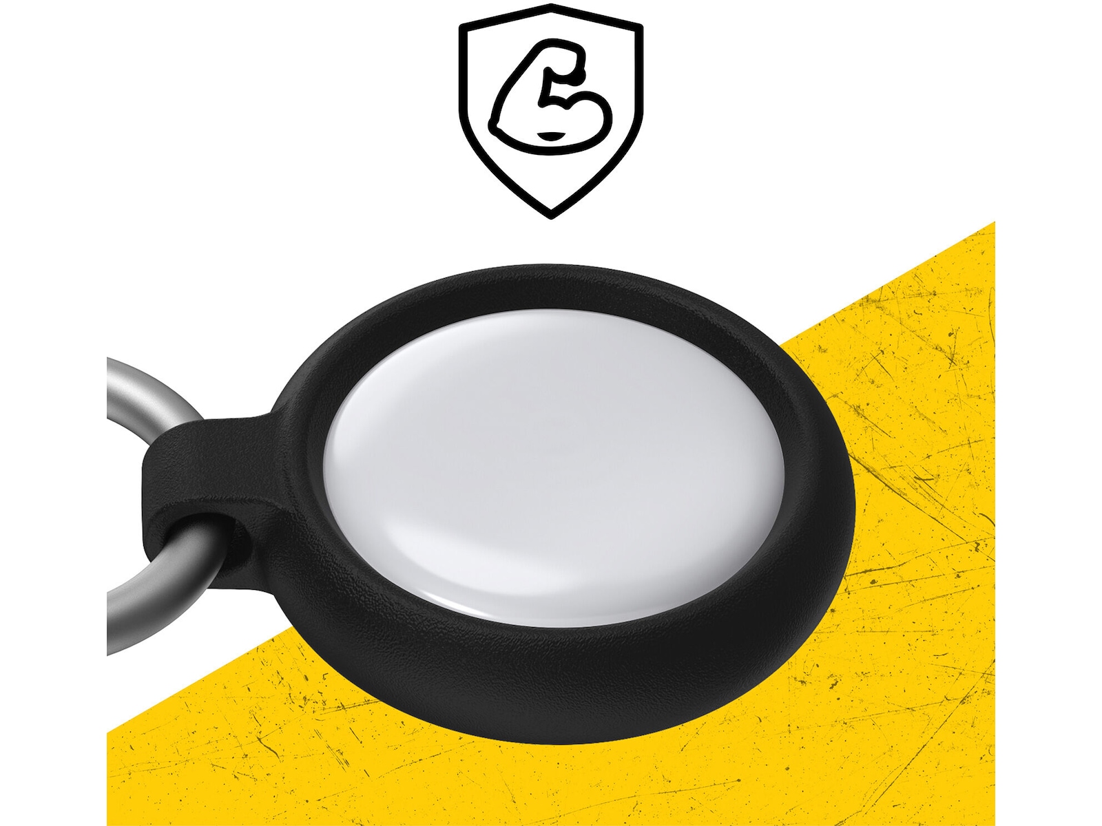 OtterBox Apple AirTag Sleek Case (sort) Sporingsbrikke & GPS