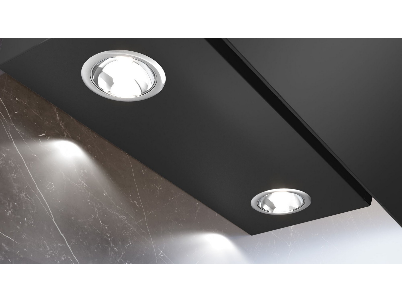 Siemens iQ100 LC85KDK60 Ventilator (sort) Veggmontert Kjøkkenvifte