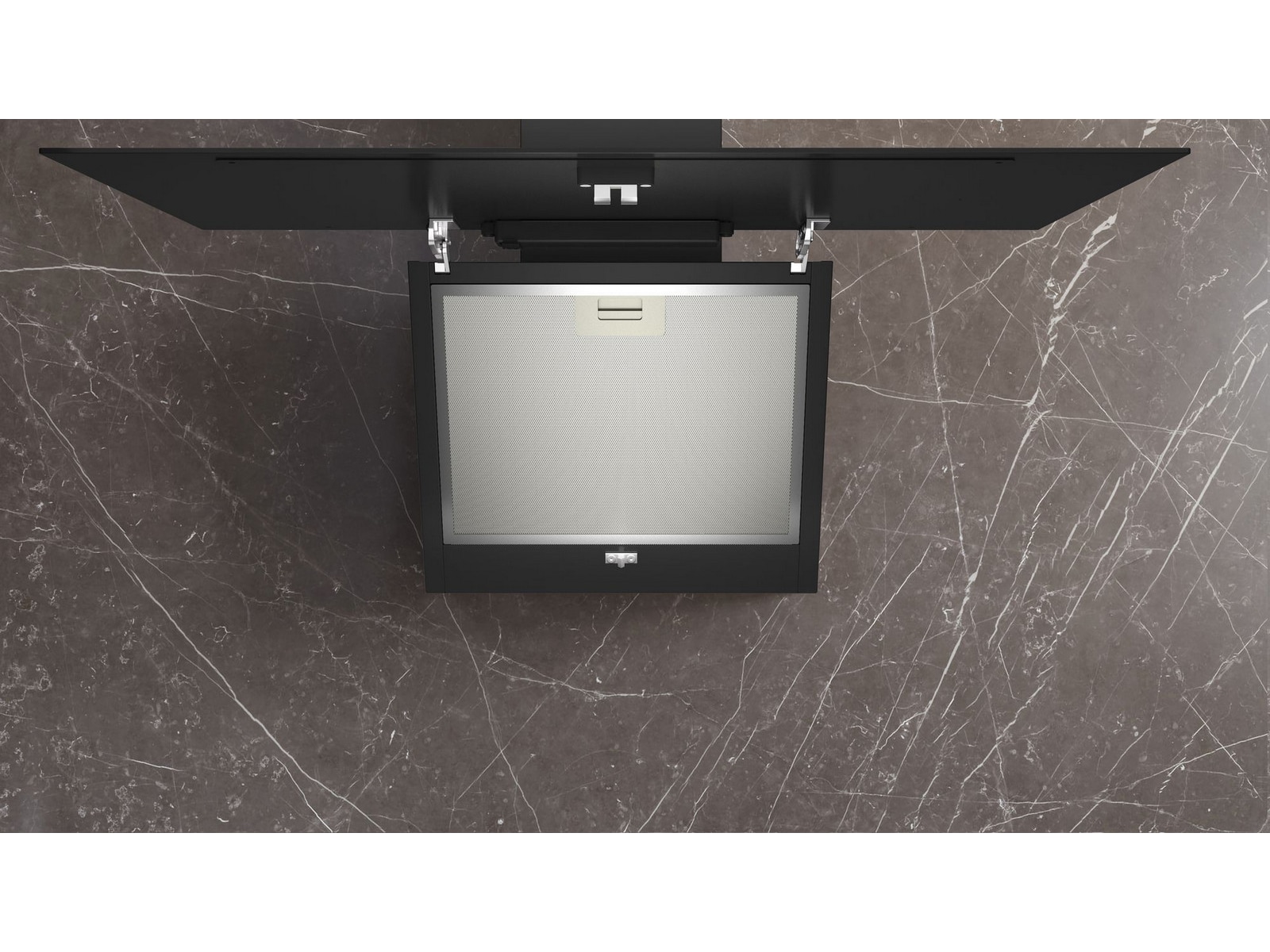 Siemens iQ100 LC85KDK60 Ventilator (sort) Veggmontert Kjøkkenvifte