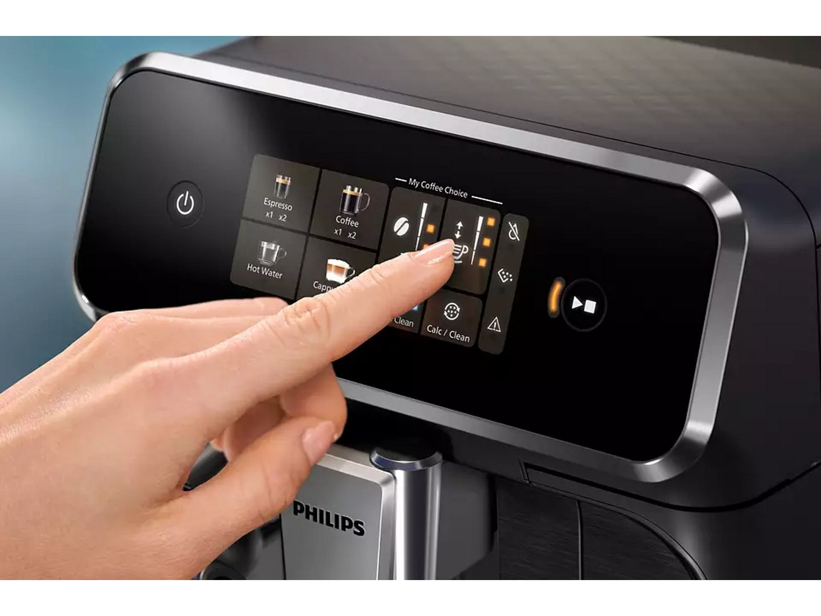 Philips Series 2300 Helautomatisk espressomaskin EP2336/40 (sort/krom) Espressomaskiner