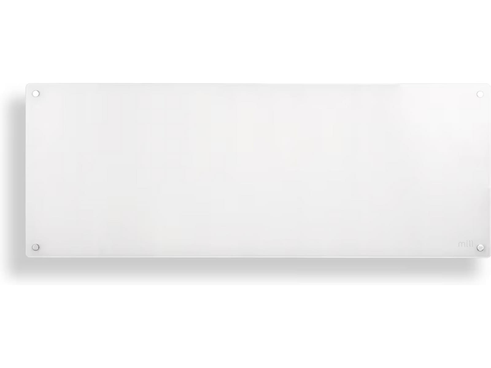 Mill Glass panelovn 1300W (hvit) 2-pack Panelovner