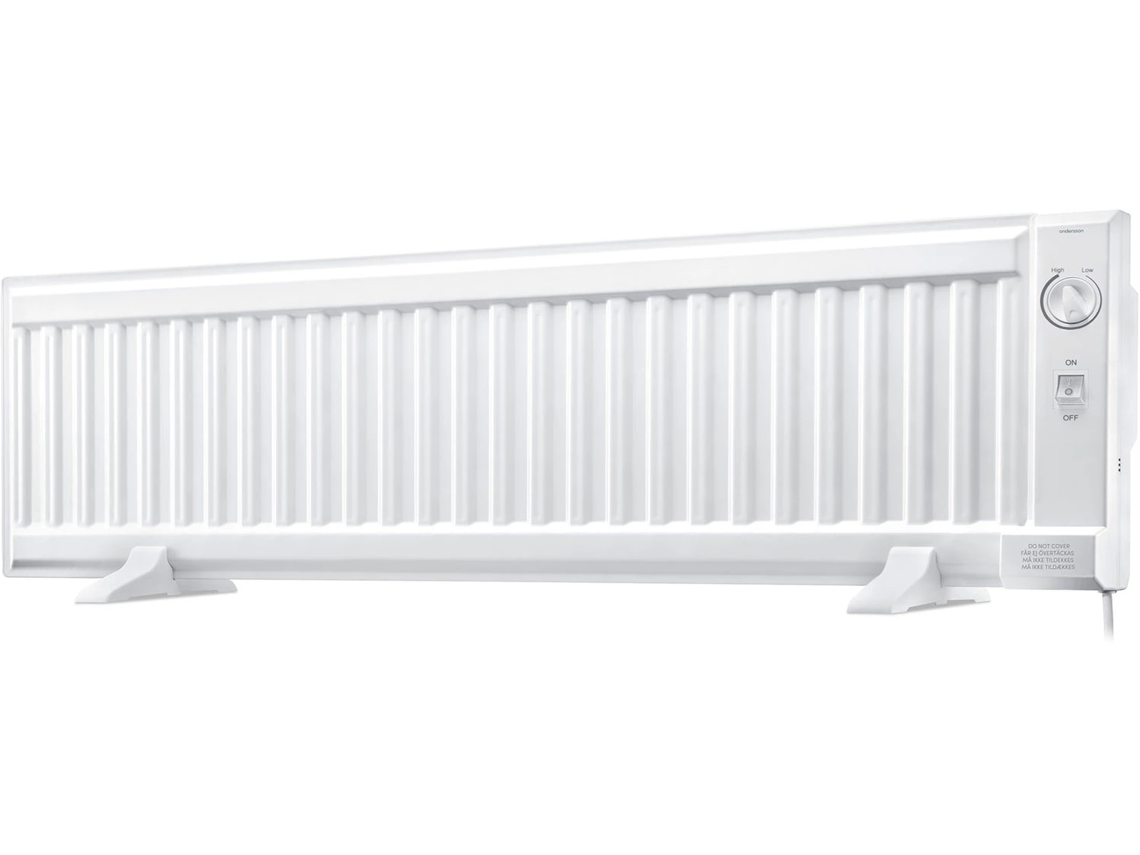 Andersson WLH 2.6 Oljeovn 600W med trinnløs termostat Frittstående varmeovner