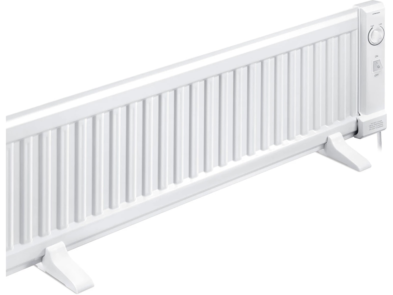 Andersson WLH 2.6 Oljeovn 600W med trinnløs termostat Frittstående varmeovner