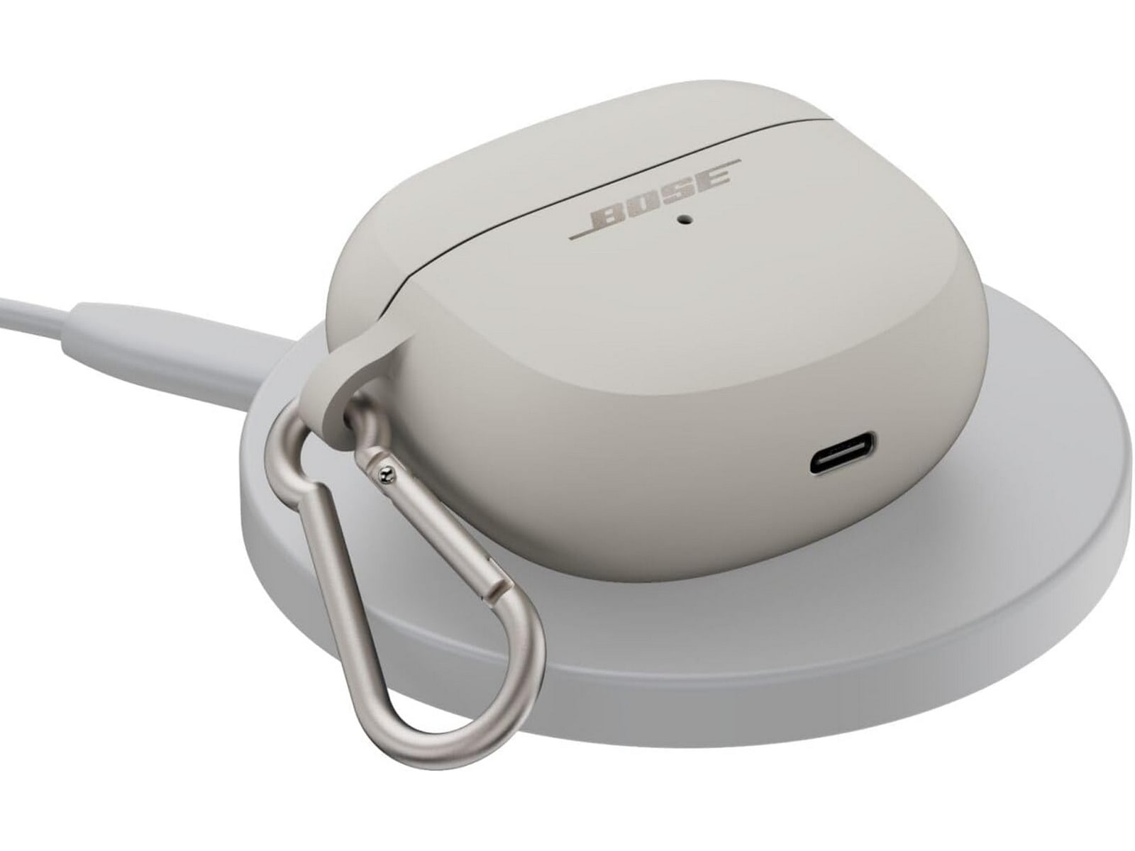 Bose Ultra Trådløst ladeetui silikondeksel (hvit) Tilbehør til hodetelefoner