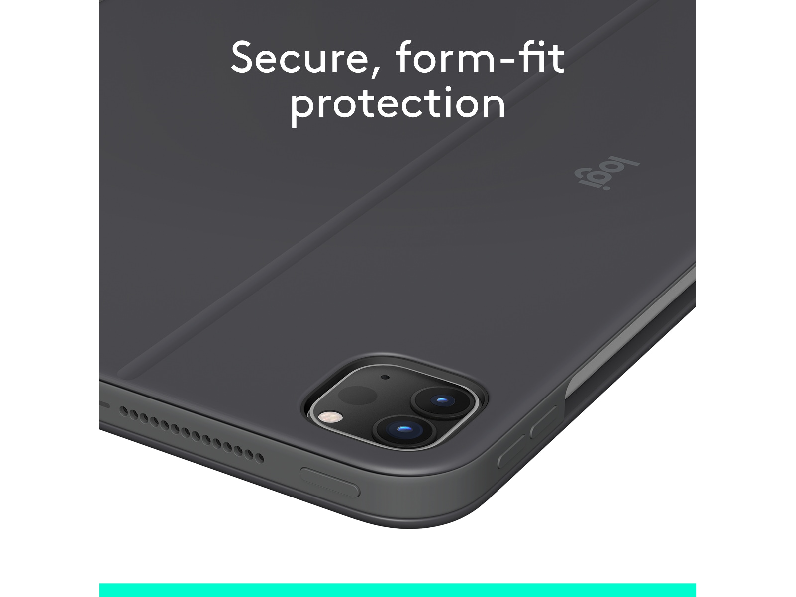 Logitech iPad Pro 11" Combo Touch tastaturdeksel (grafitt) Deksel til nettbrett