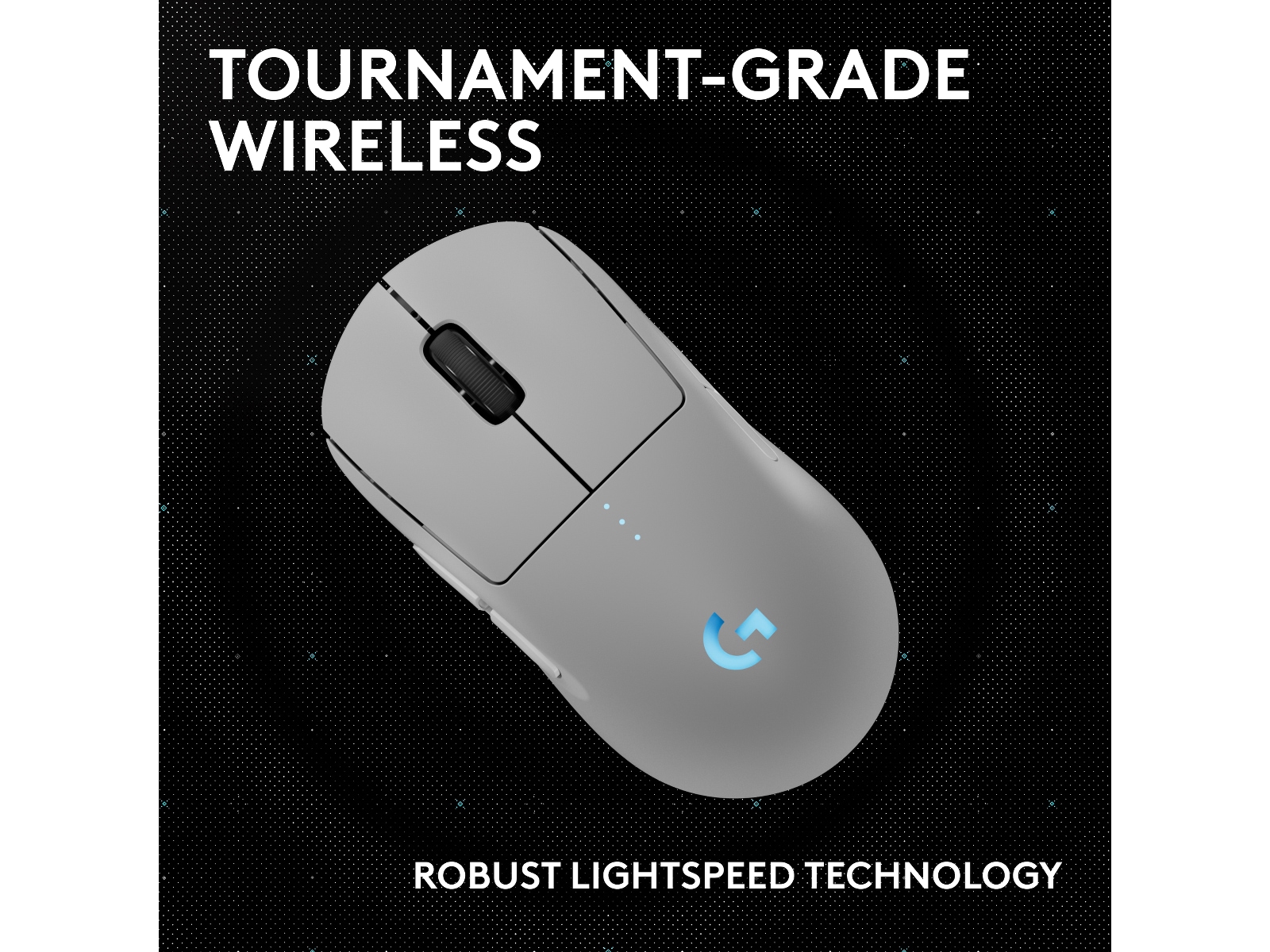 Logitech PRO 2 Lightspeed Trådløs Gamingmus (hvit) Gamingmus