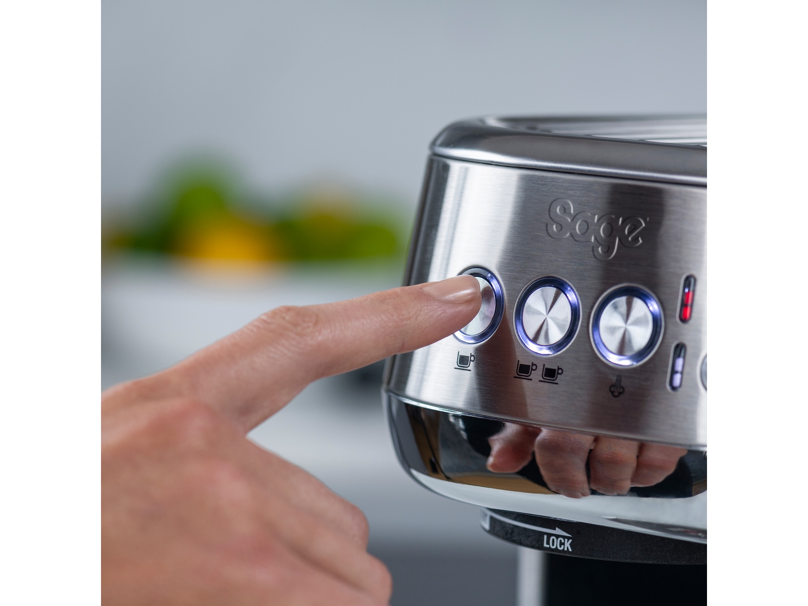 Sage Bambino Plus Espressomaskin (børstet stål) Espressomaskiner