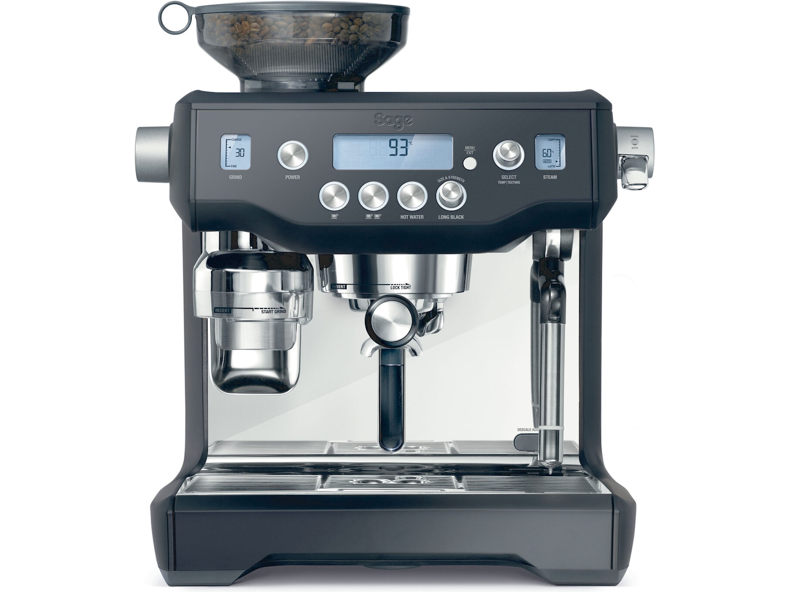 Sage Oracle Espressomaskin (sort trøffel) Espressomaskiner