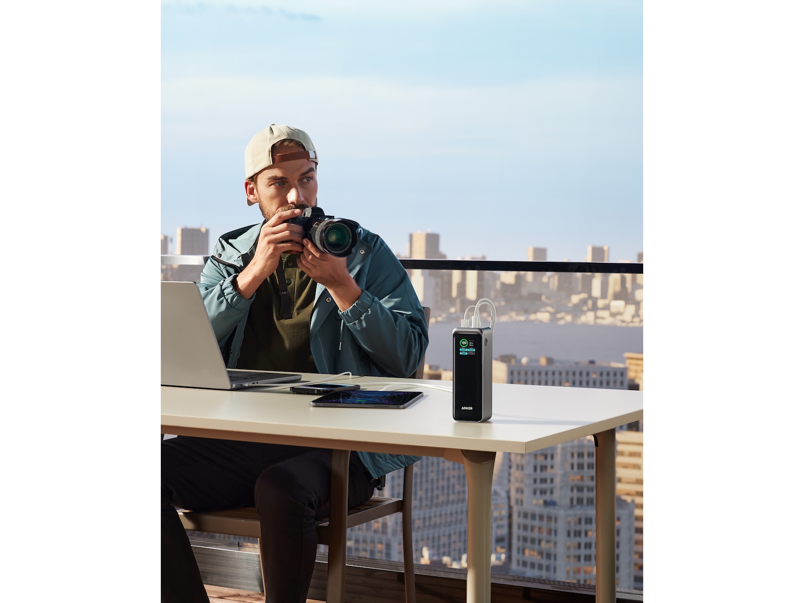 Anker Prime Powerbank 27650mAh (sort) Powerbank