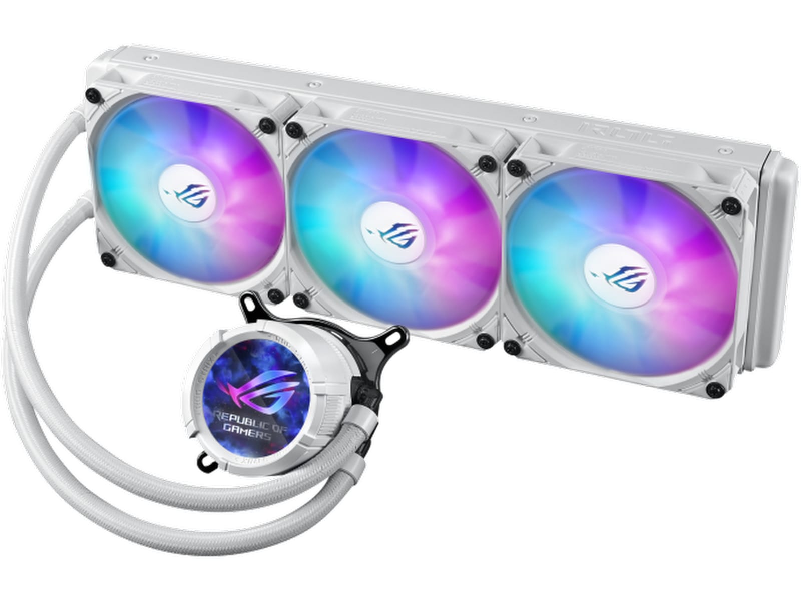 Asus ROG Strix LC III 360 ARGB LCD Kjøler (hvit) CPU - Vannkjøling