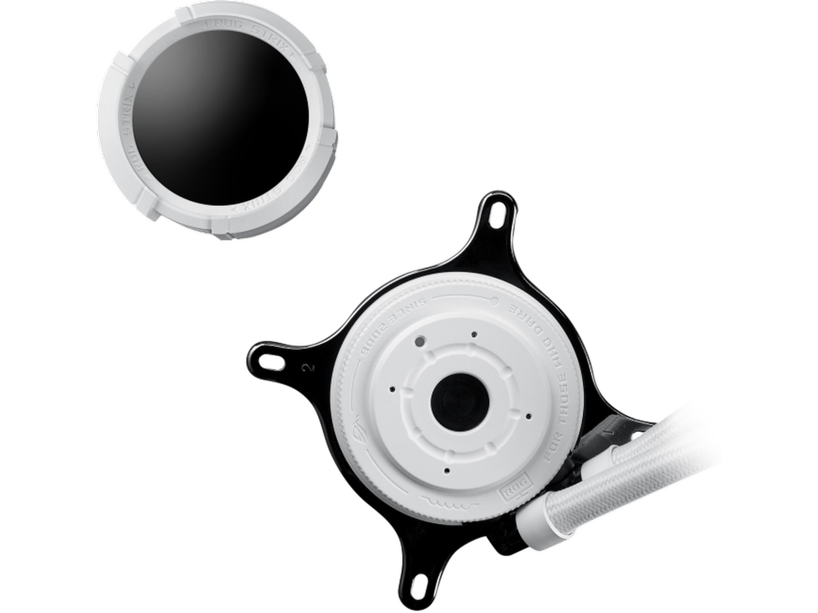 Asus ROG Strix LC III 360 ARGB LCD Kjøler (hvit) CPU - Vannkjøling