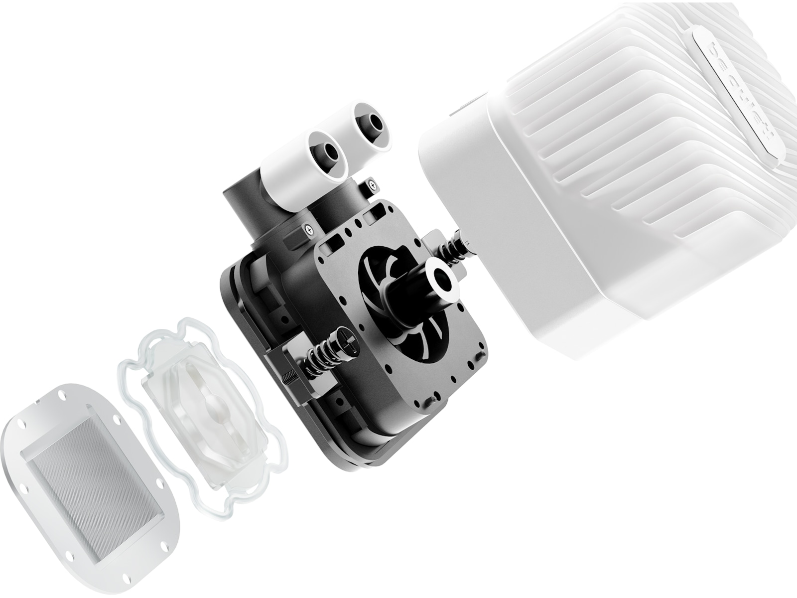 be quiet! Light Loop 360 Kjøler (hvit) CPU - Vannkjøling