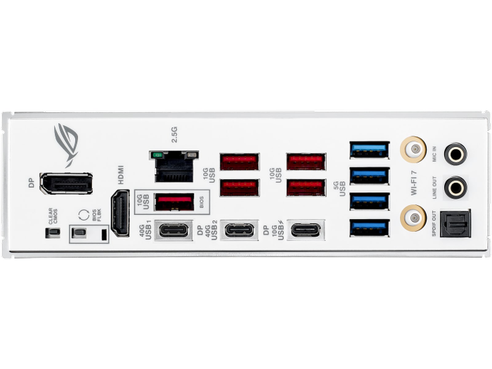 ASUS ROG Strix X870-A GAMING WIFI Hovedkort (hvit) AMD Socket