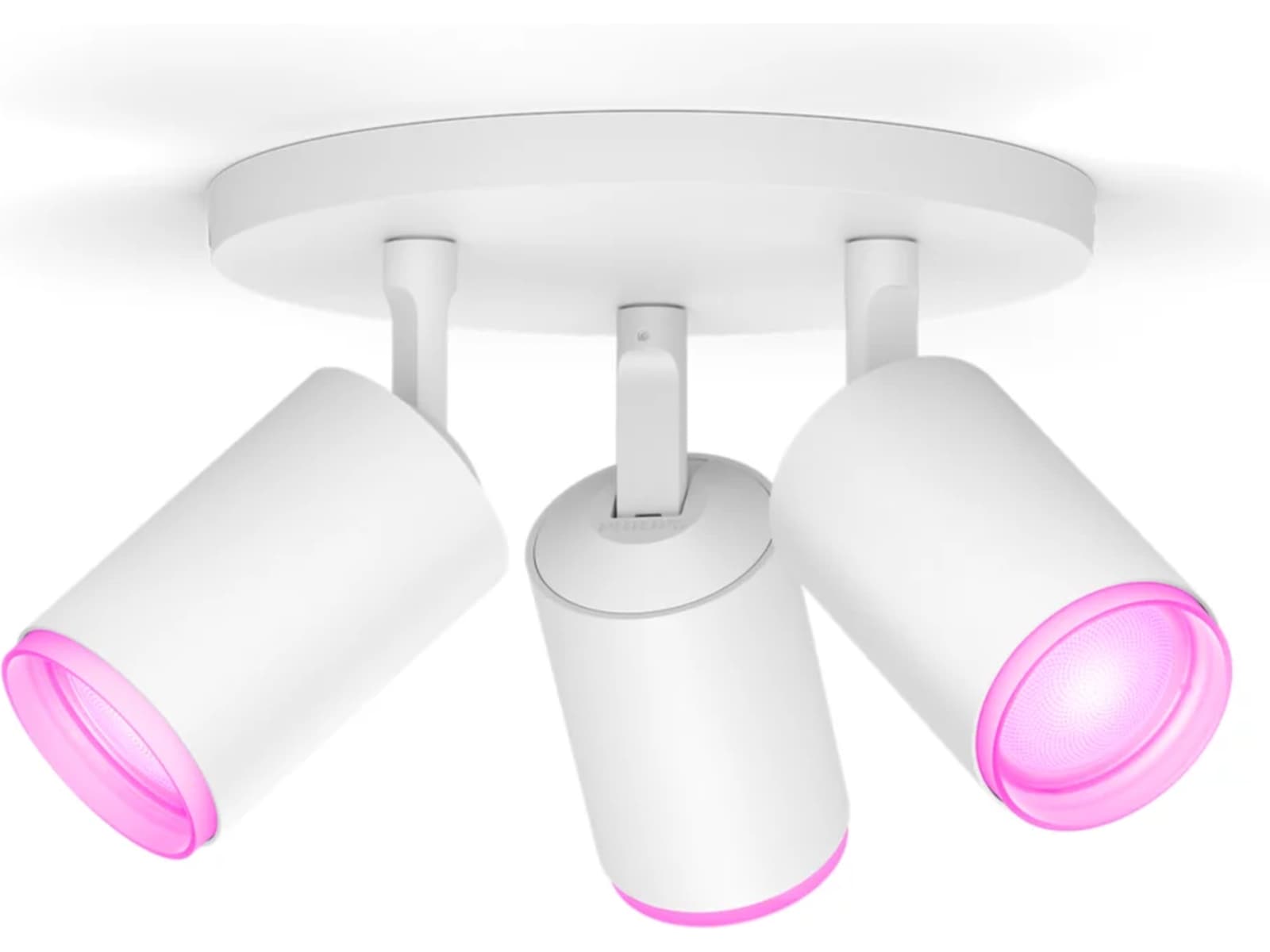 Philips Hue Trippelt Fugato-spotlight (hvit) Taklampe