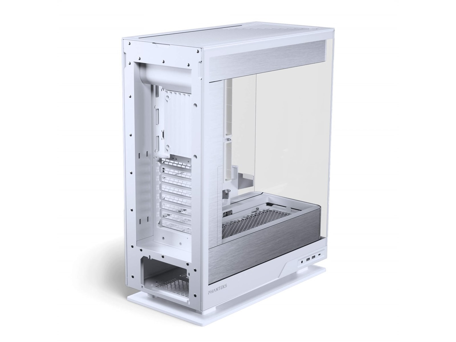 Phanteks Evolv X2 Case Silver White Mid Tower (hvit) Midi tower