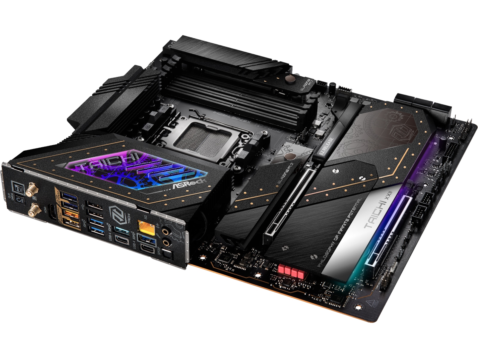 ASRock X870E Taichi Hovedkort AMD Socket