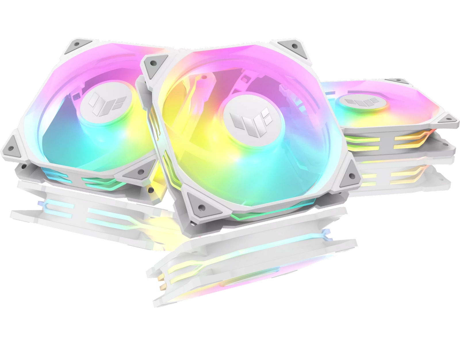 Asus TUF Gaming TR120 ARGB Reverse Vifte 3pk (hvit) Vifter