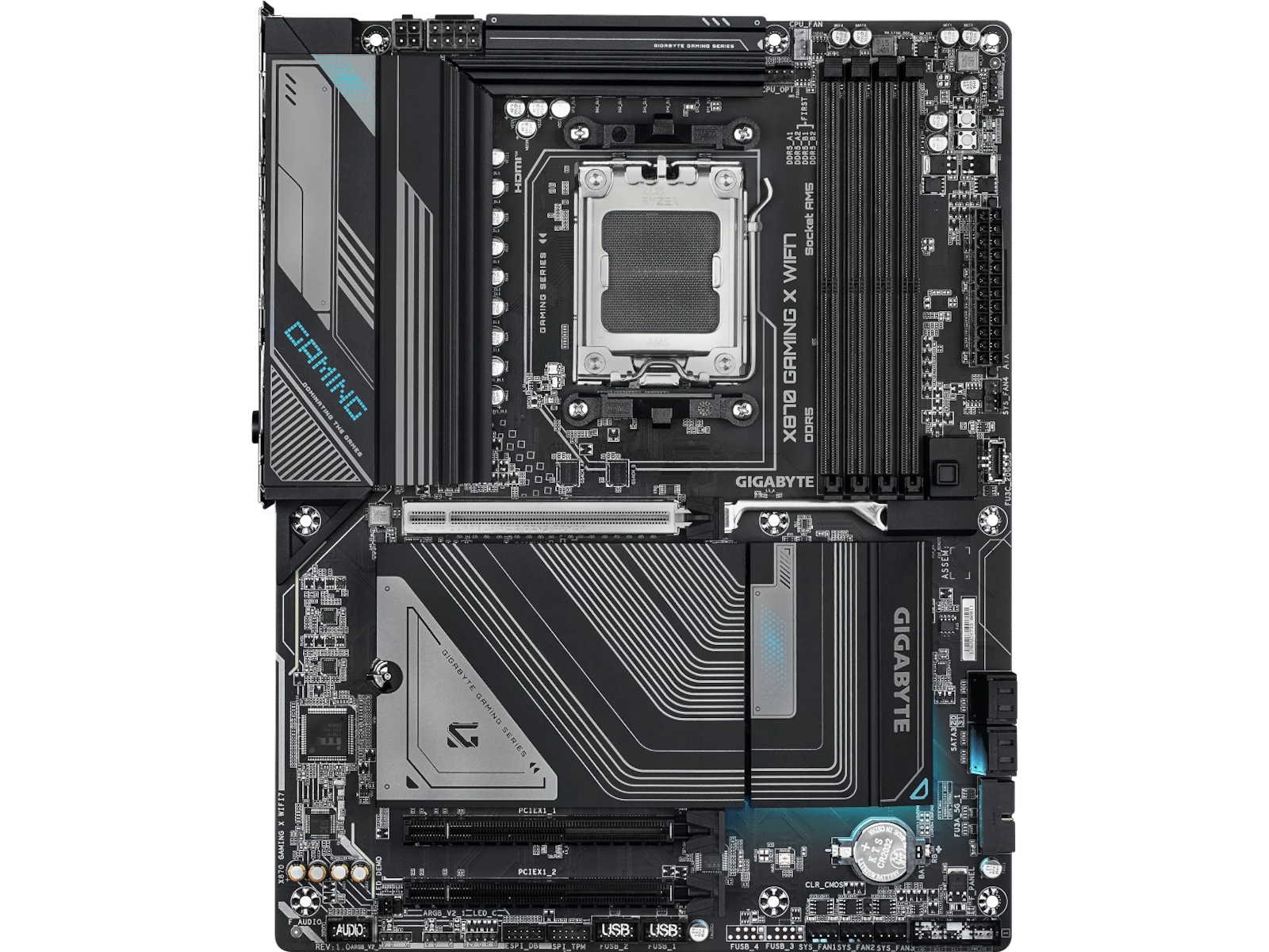 GIGABYTE X870 GAMING X Hovedkort AMD Socket
