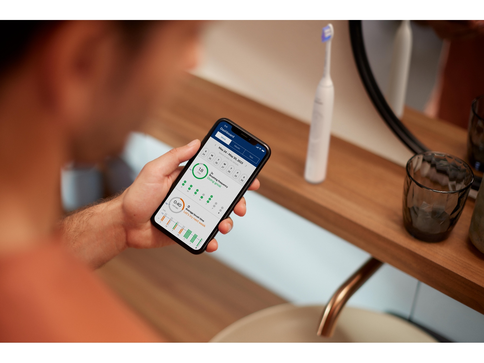 Philips Sonicare Philips HX7410/02 elektrisk tannbørste Elektriske tannbørster