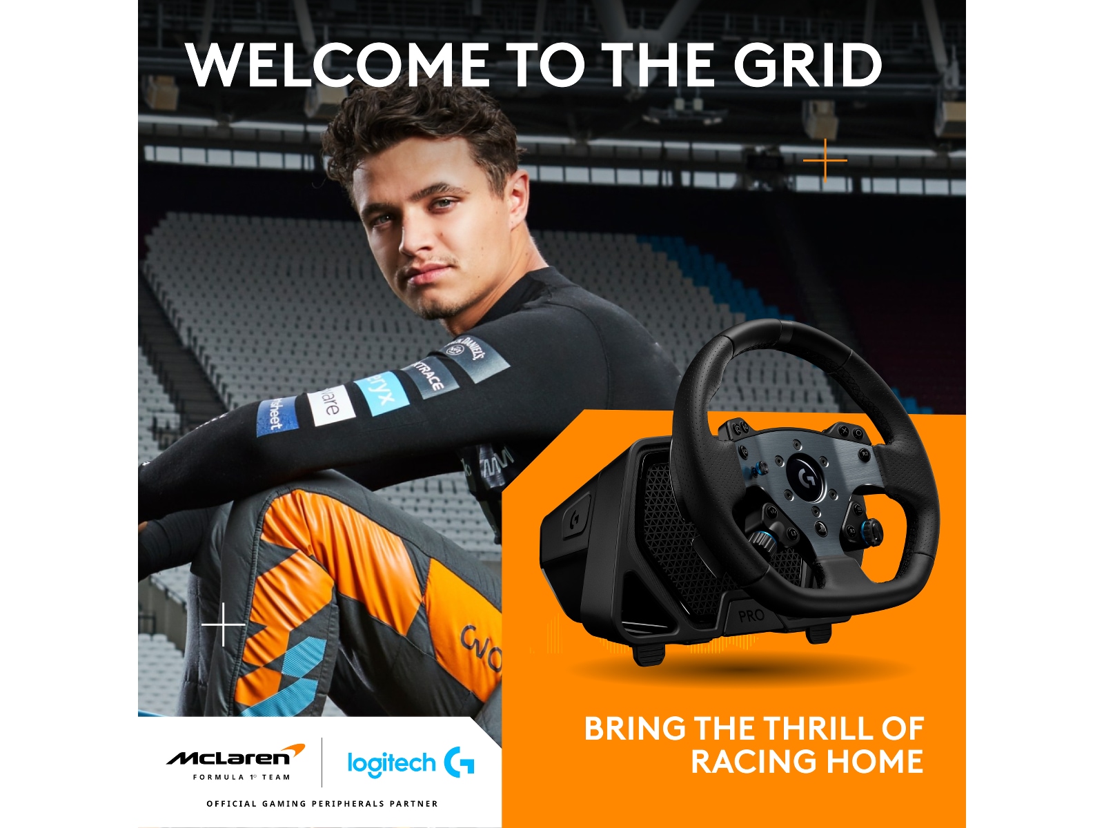 Logitech G PRO Racing Wheel PS/PC Ratt & pedaler