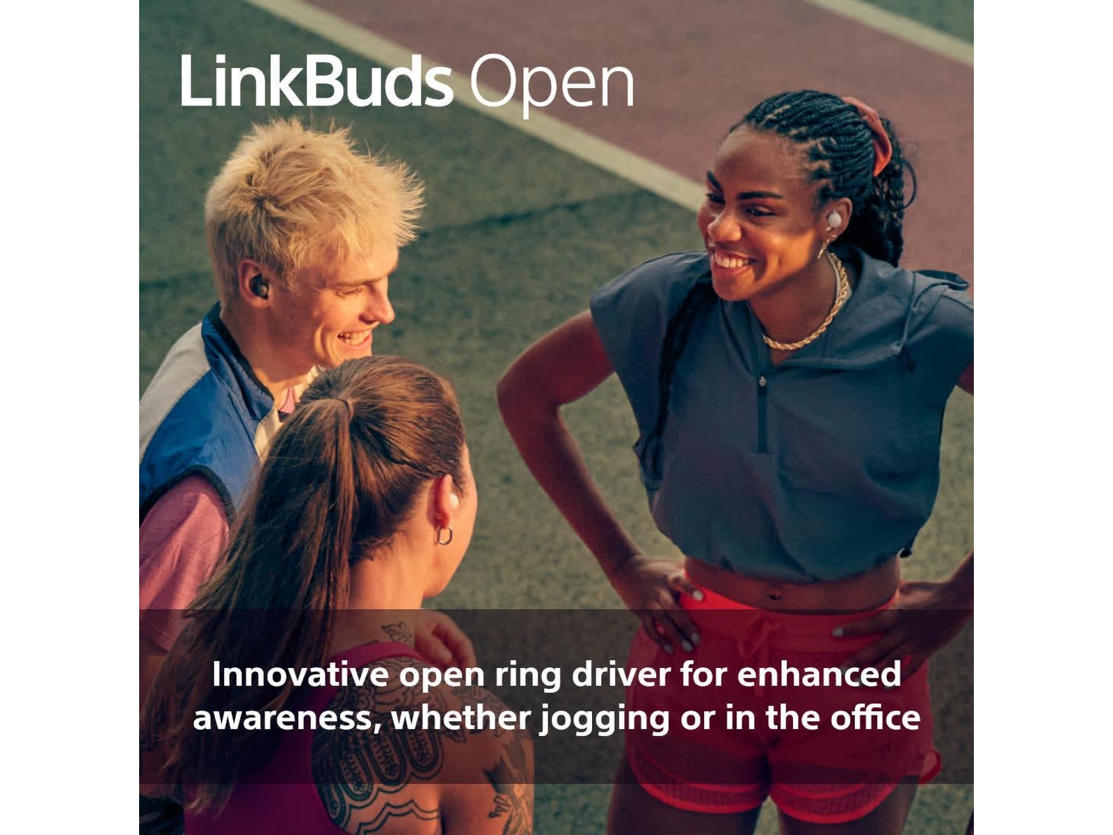 Sony Linkbuds Open True Wireless ørepropper (hvit) Ørepropper