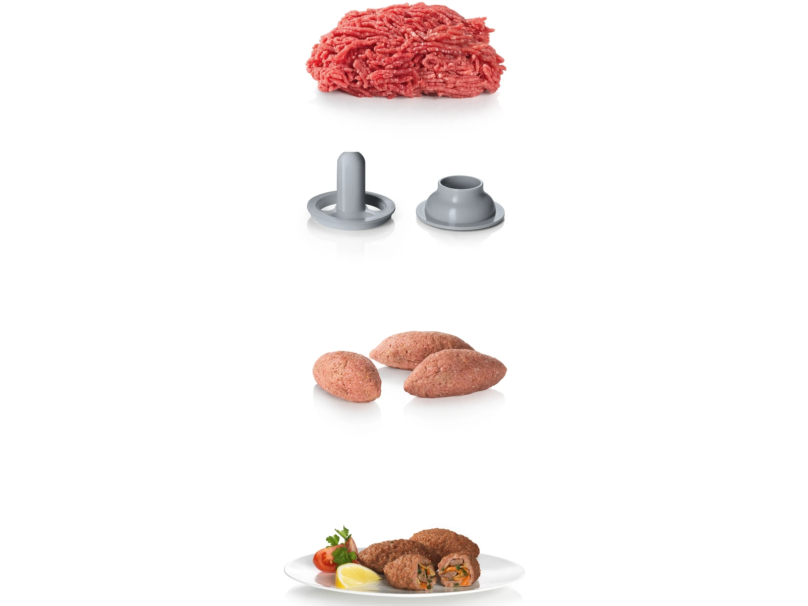 Bosch MFW66020 Kjøttkvern (grå) Andre kjøkkenapparater