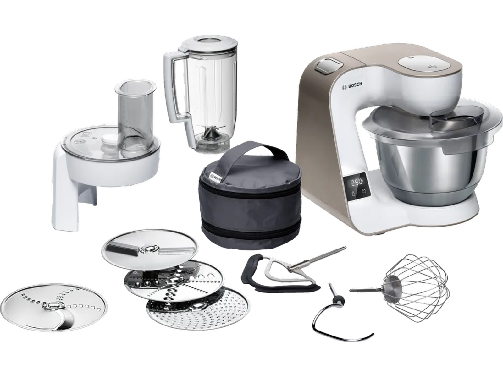 Bosch MUM5XW20 Food processor (hvit) Kjøkkenmaskiner