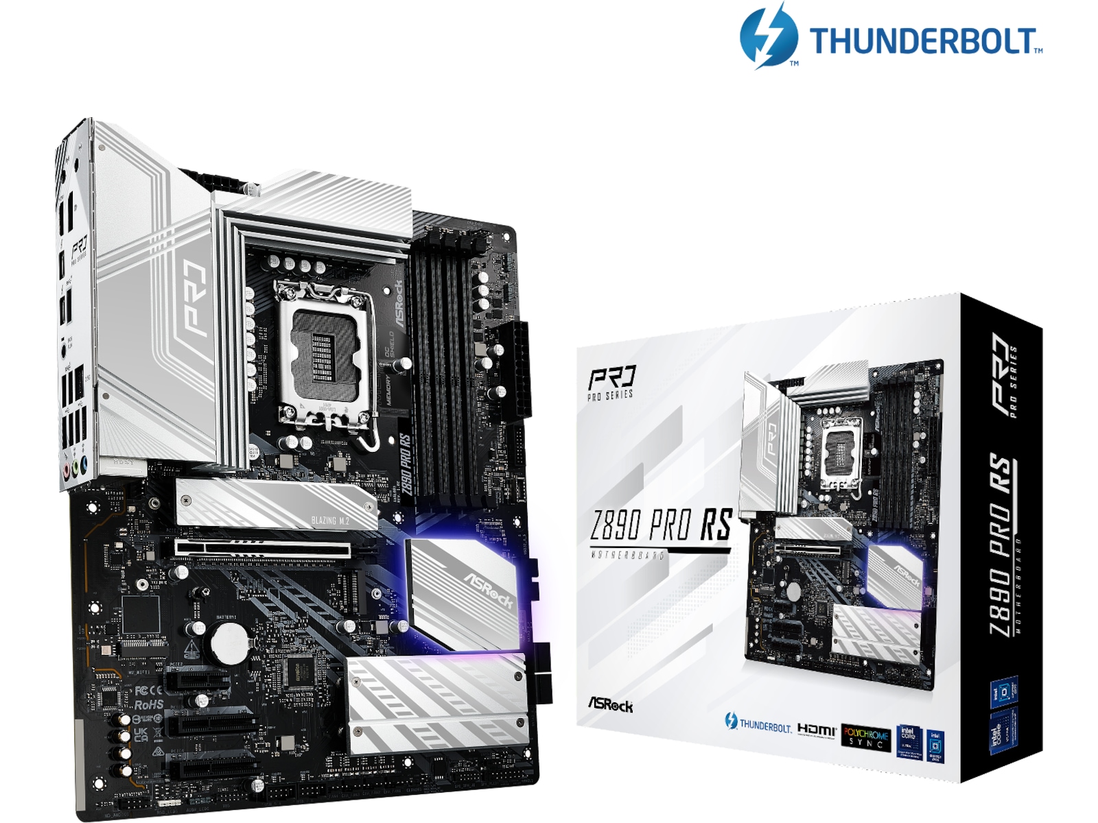 ASRock Z890 PRO RS Hovedkort Intel Socket