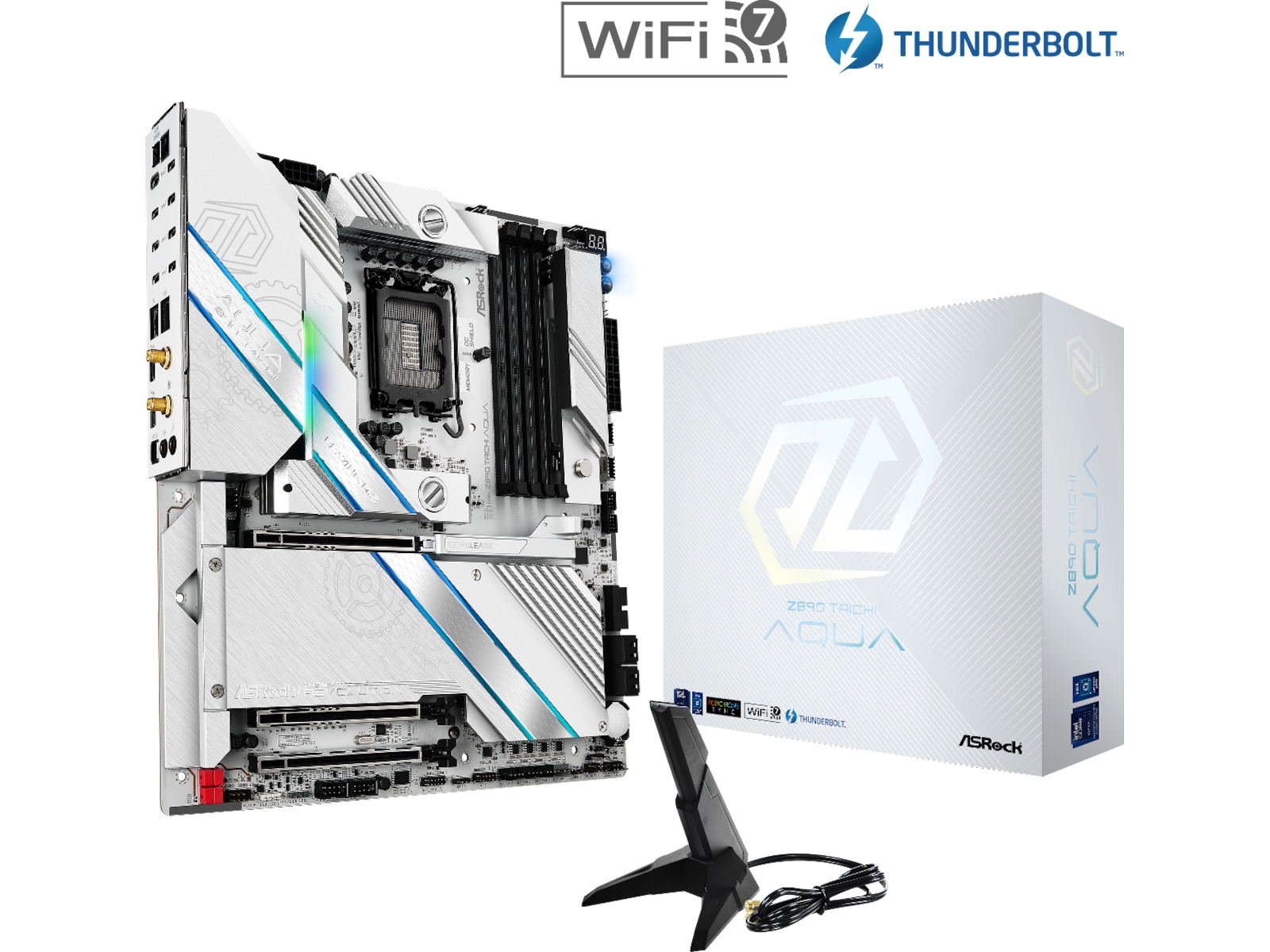 ASRock Z890 TAICHI AQUA Hovedkort Intel Socket