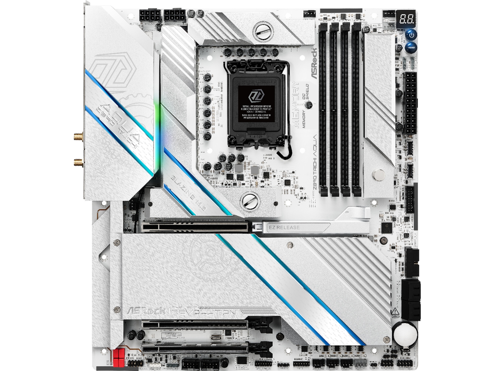 ASRock Z890 TAICHI AQUA Hovedkort Intel Socket