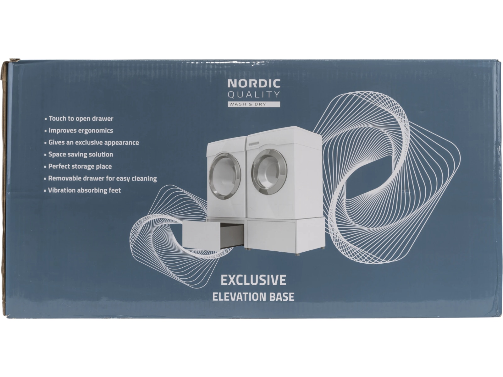 Nordic Quality Vaskemaskinbase Exclusive Tilbehør til vaskemaskin og tørketrommel