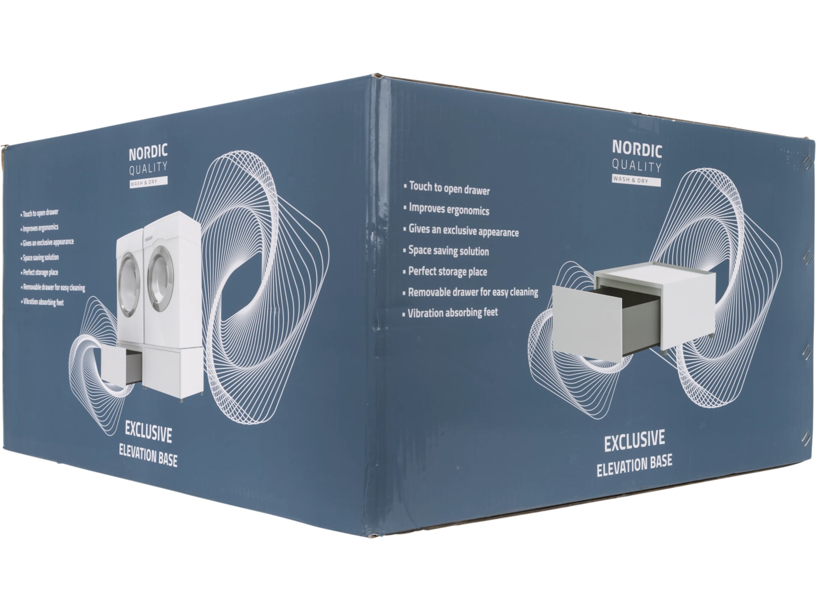 Nordic Quality Vaskemaskinbase Exclusive Tilbehør til vaskemaskin og tørketrommel