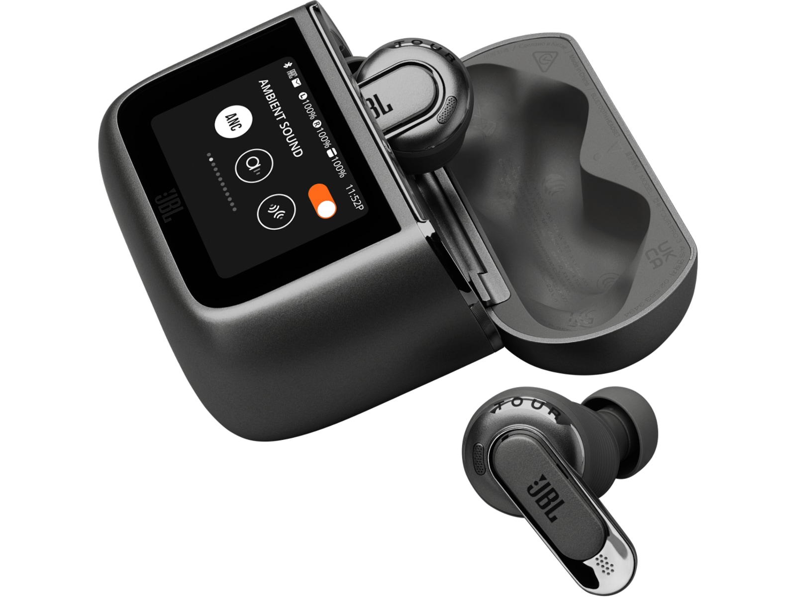JBL Tour Pro 3 ANC Trådløse Hodetelefoner, In-Ear (sort) Ørepropper