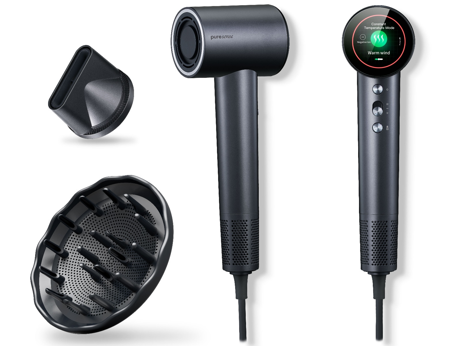 PureSense PSHD500 Hårføner Hårpleie & styling