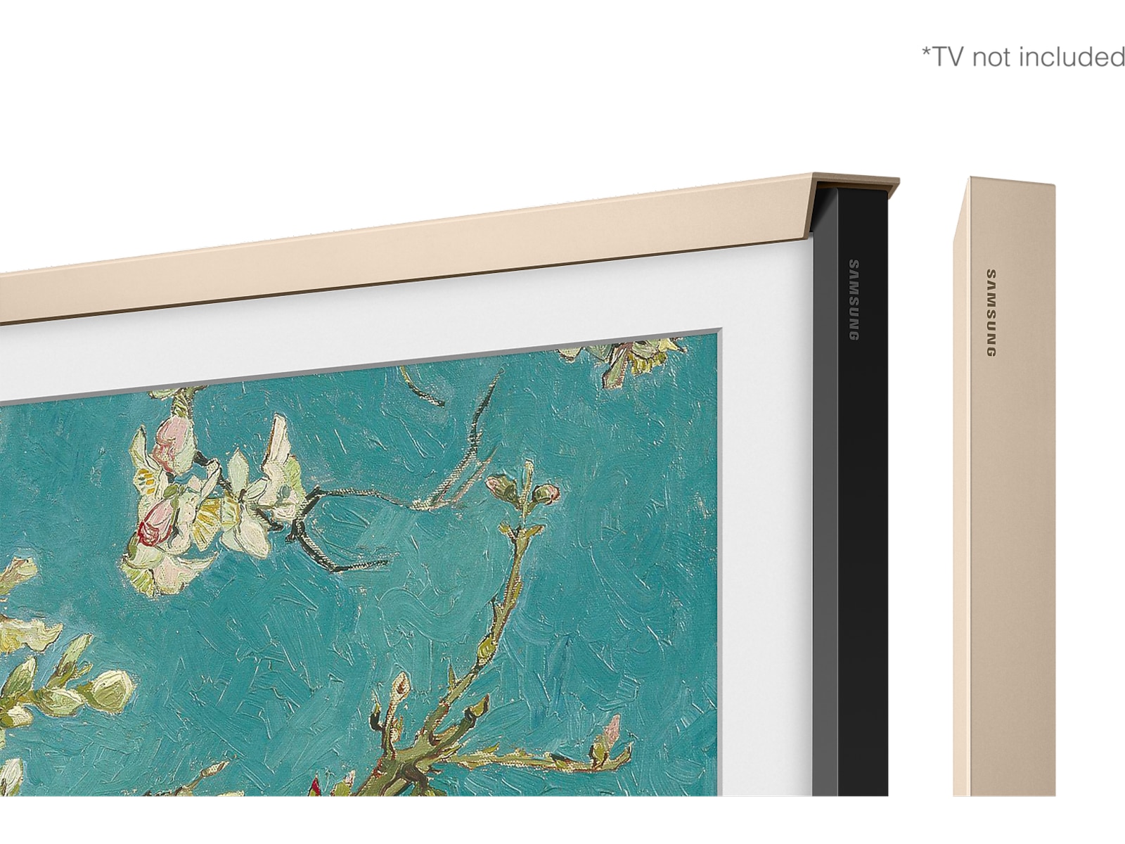 Samsung 75" ramme til The Frame (2021-2024, sand gold) TV-ramme & tilbehør