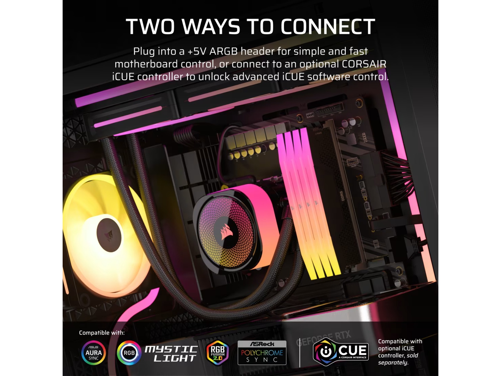 Corsair iCUE Link LS350 Aurora RGB Light Strips Tilbehør