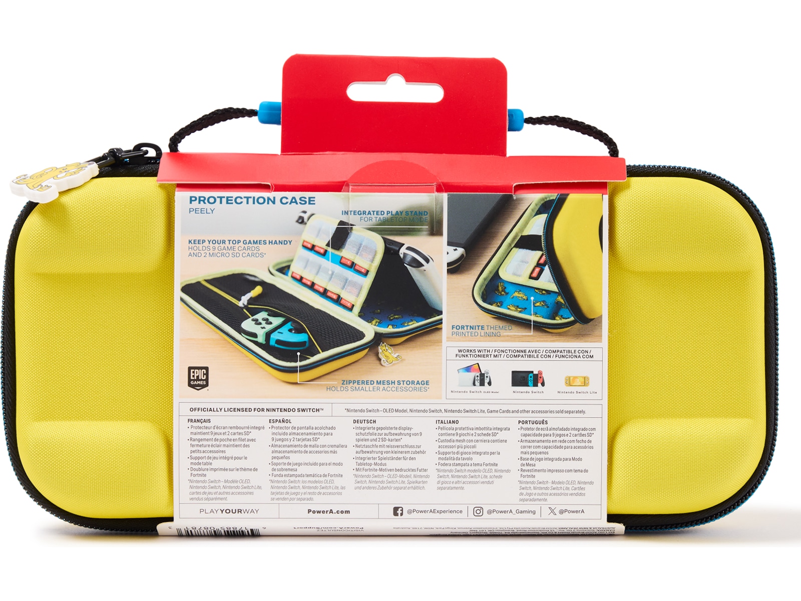 PowerA Beskyttelse Cover Nintendo Switch Peely Tilbehør