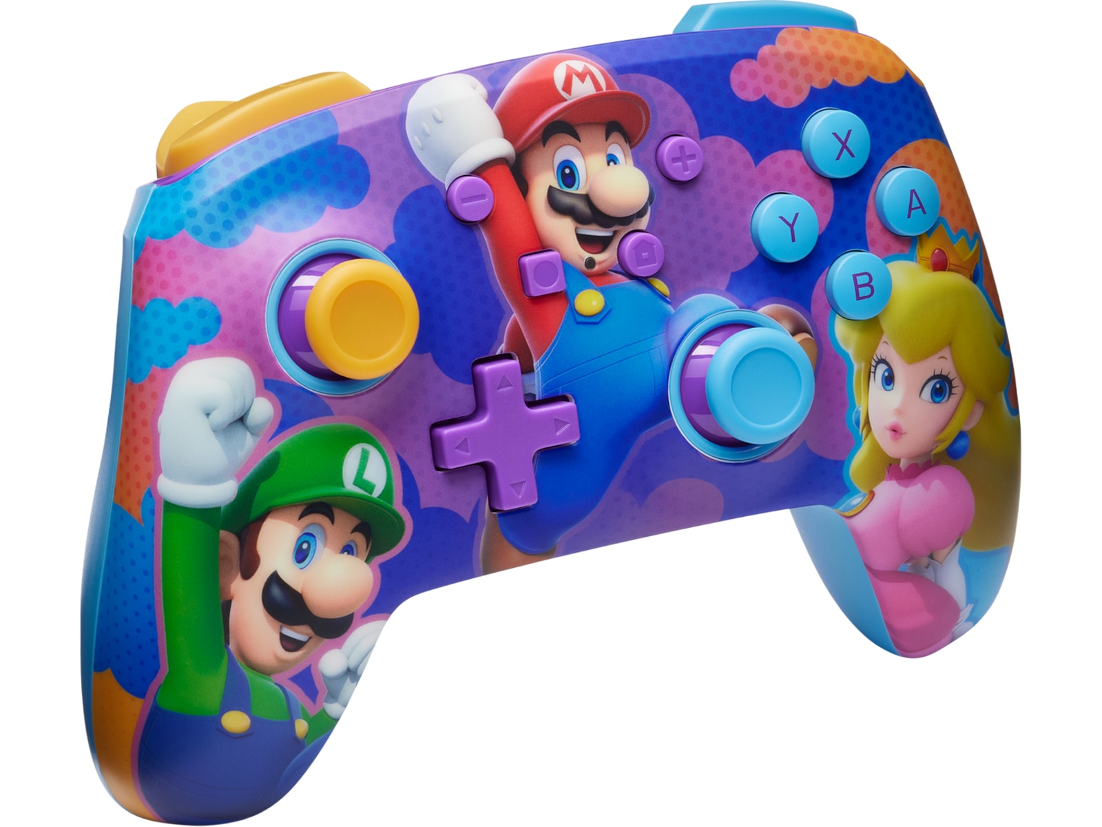 PowerA Enhanced Wireless kontroller Color Splash Heroes Tilbehør