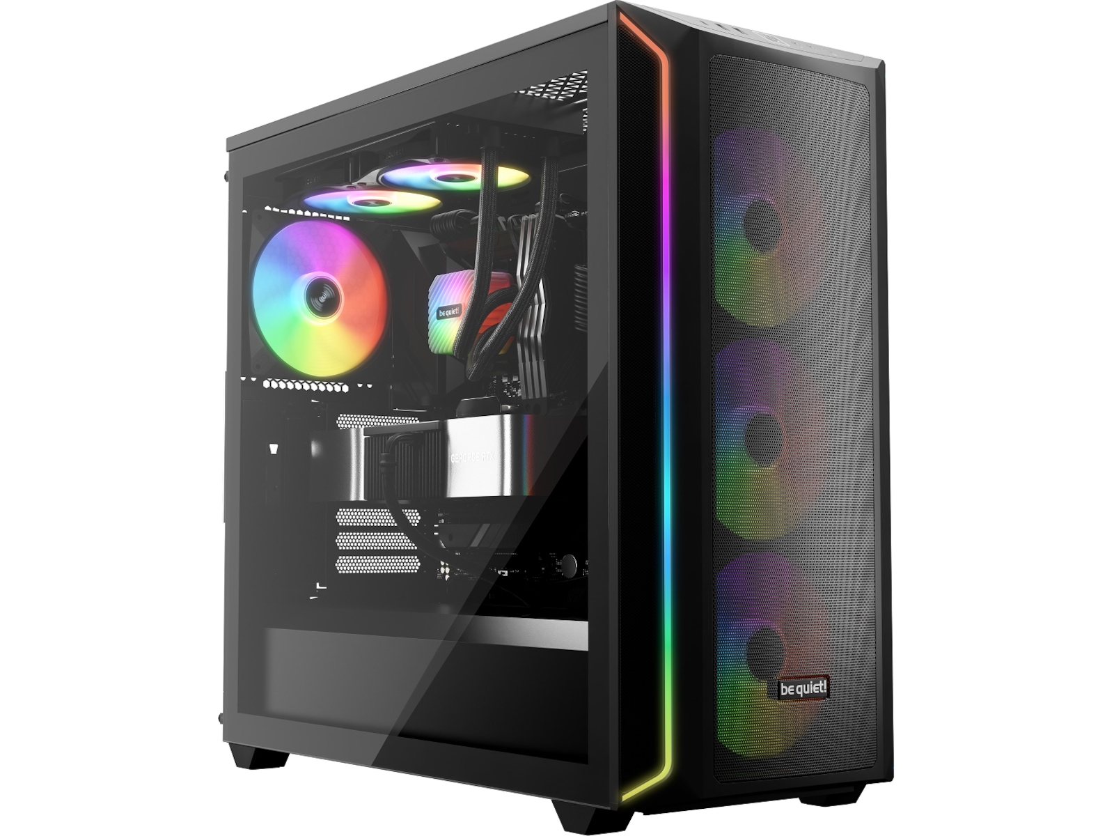 be quiet! LIGHT WINGS LX 140 PWM Vifte 3pk (sort) Vifter