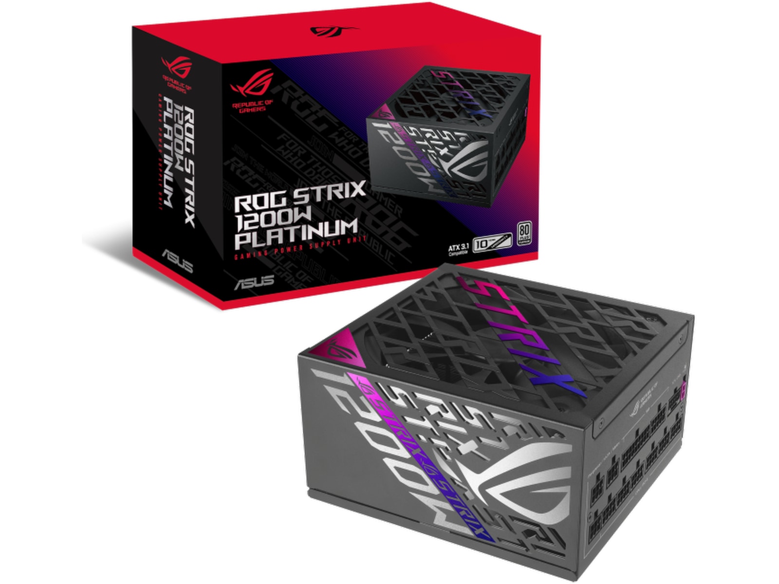 Asus ROG Strix 1200W Platinum PSU Enheter