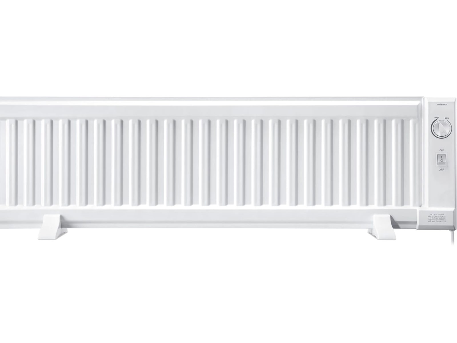 Andersson WLH 2.6 Oljeovn 600W med trinnløs termostat Panelovner