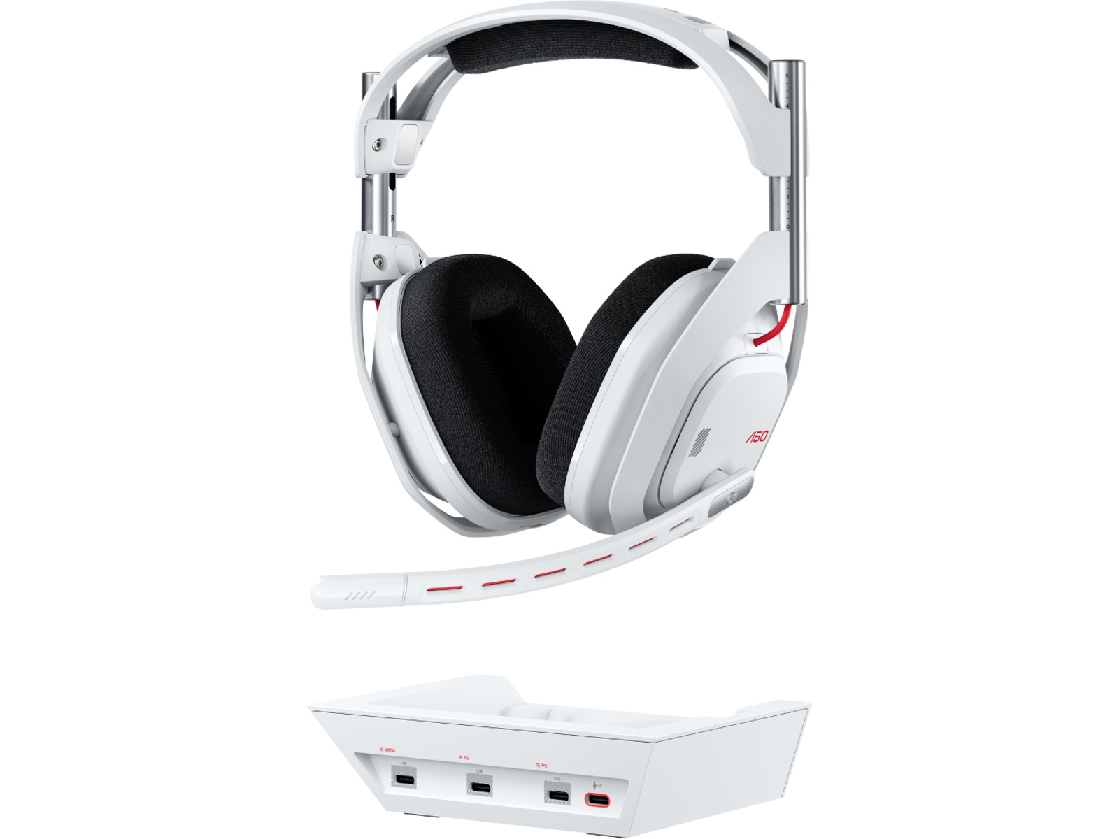 Logitech Astro A50 Lightspeed Trådløst Gamingheadset (hvit) -B-Grade Demo headset
