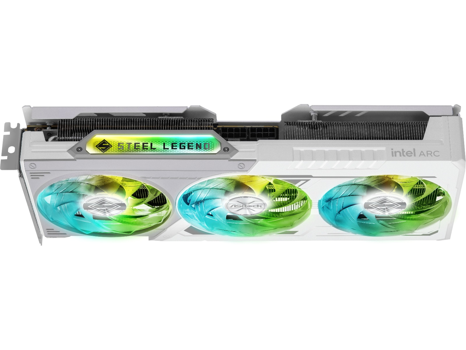 ASRock Intel Arc B580 Steel Legend OC Skjermkort
